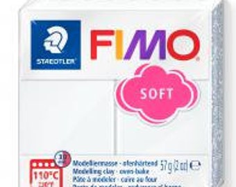 Pâte Fimo, pâte polymère, pâte polymère Blanc 0