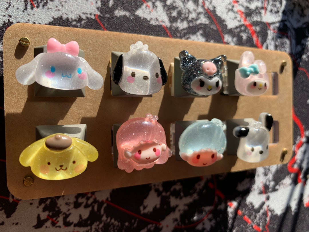 Cute/kawaii Sanrio Characters Keycaps Etsy