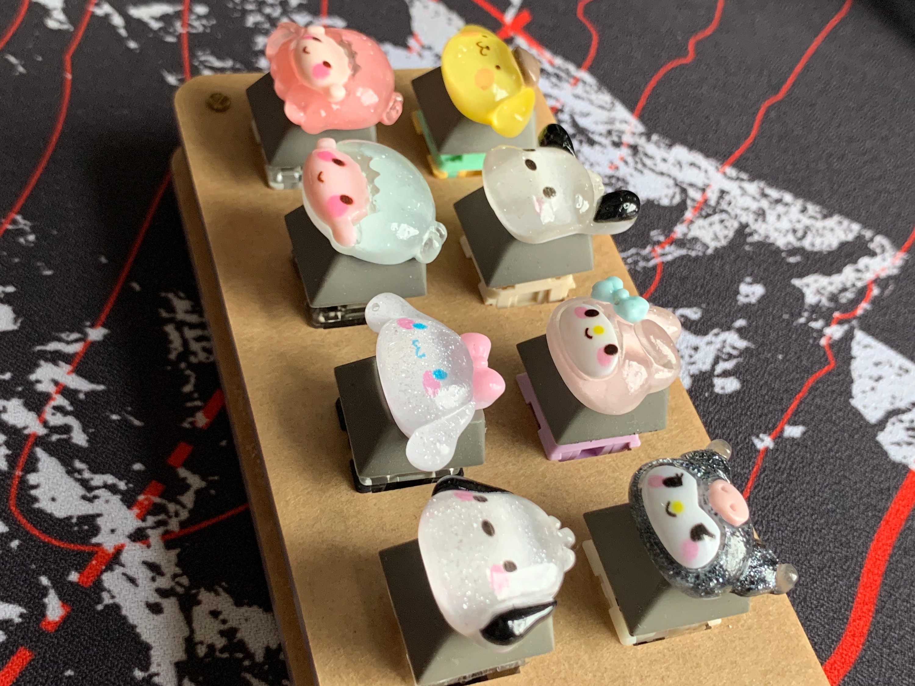 Cute/kawaii Sanrio Characters Keycaps - Etsy