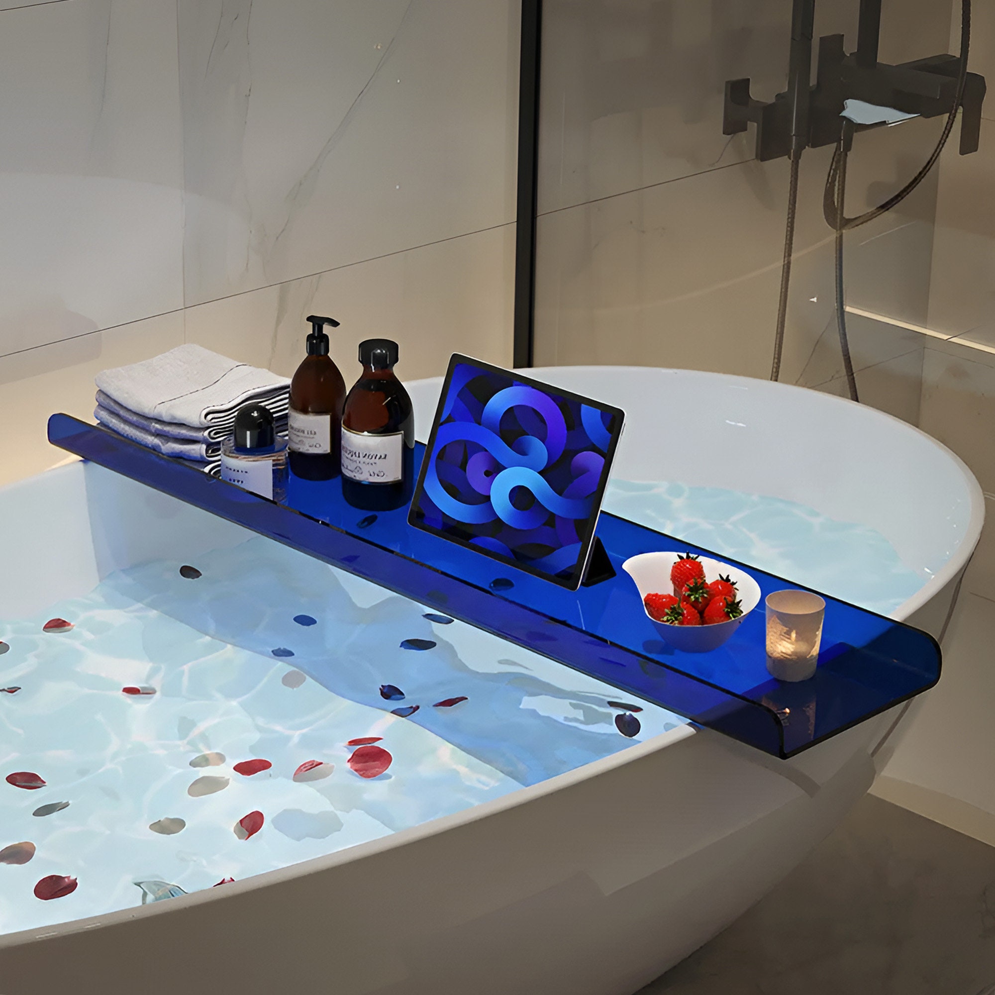 Bath Tray Bath Tub Bathtub Tray Bath Caddy Bath Tub Tray Etsy