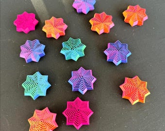 Pocket size Mini Fidget, Star Fidget sized perfect for Gifts packs and giveaways