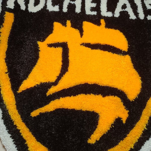 Tapis tufted la Rochelle rugby