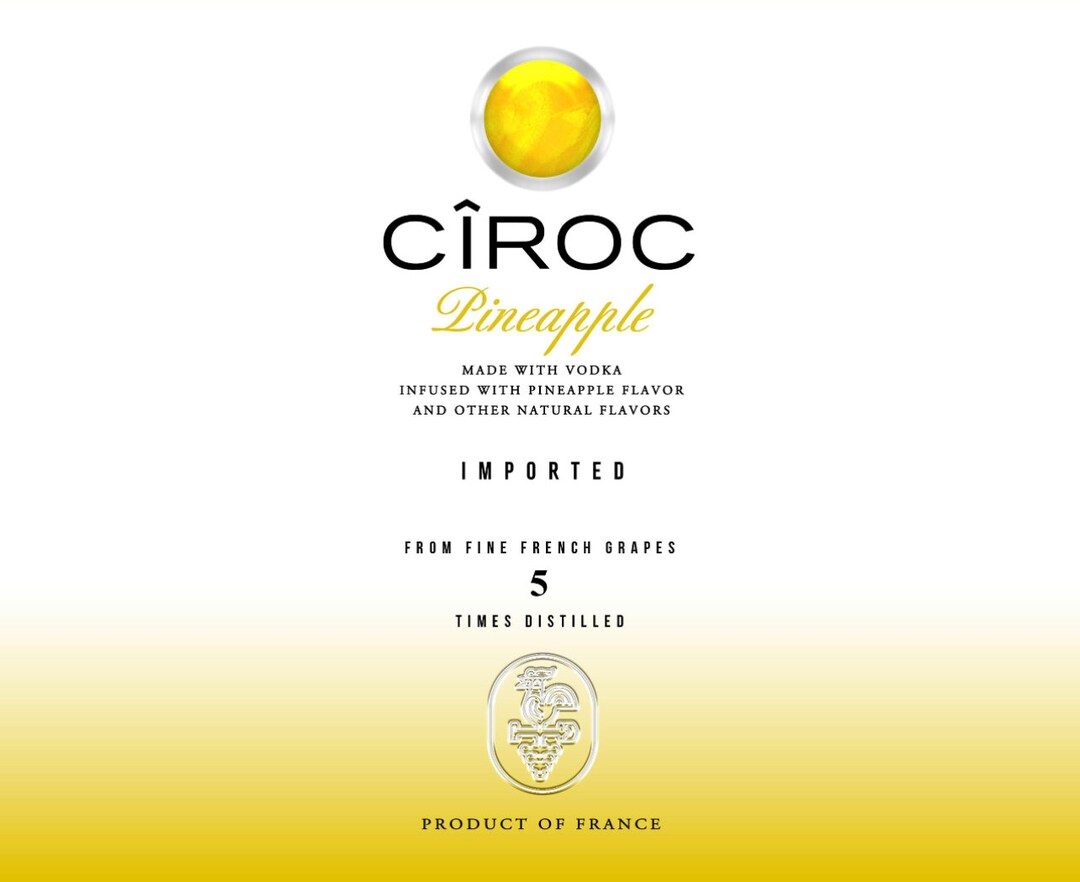 Pineapple CIROC Etsy