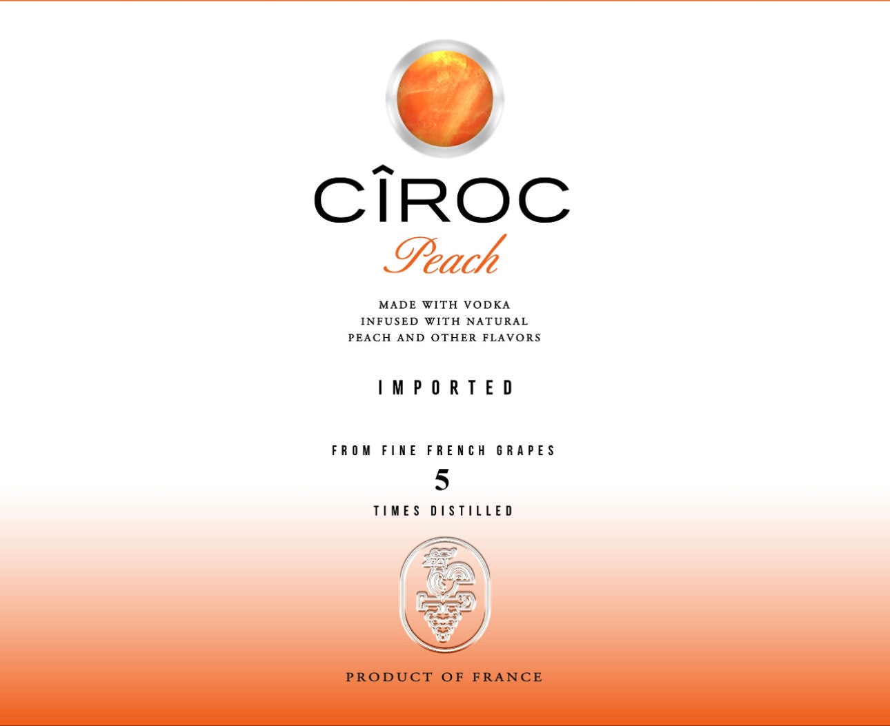 Peach CIROC Wrap - Etsy