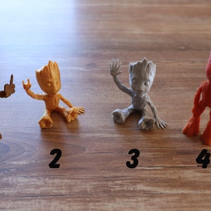 Baby Groot Funny Impression 3D