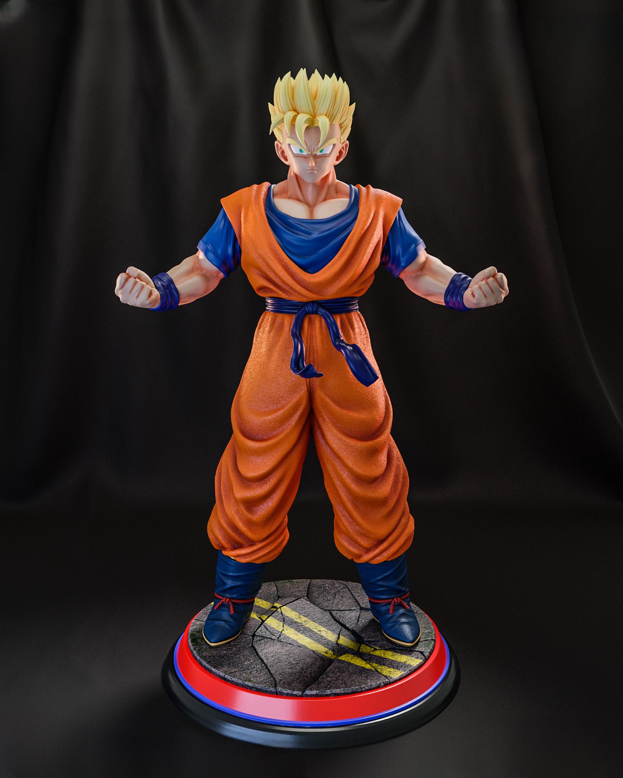 Figurine Son Gohan – Tenue De Combat – Dragon Ball Z – PVC – 2025