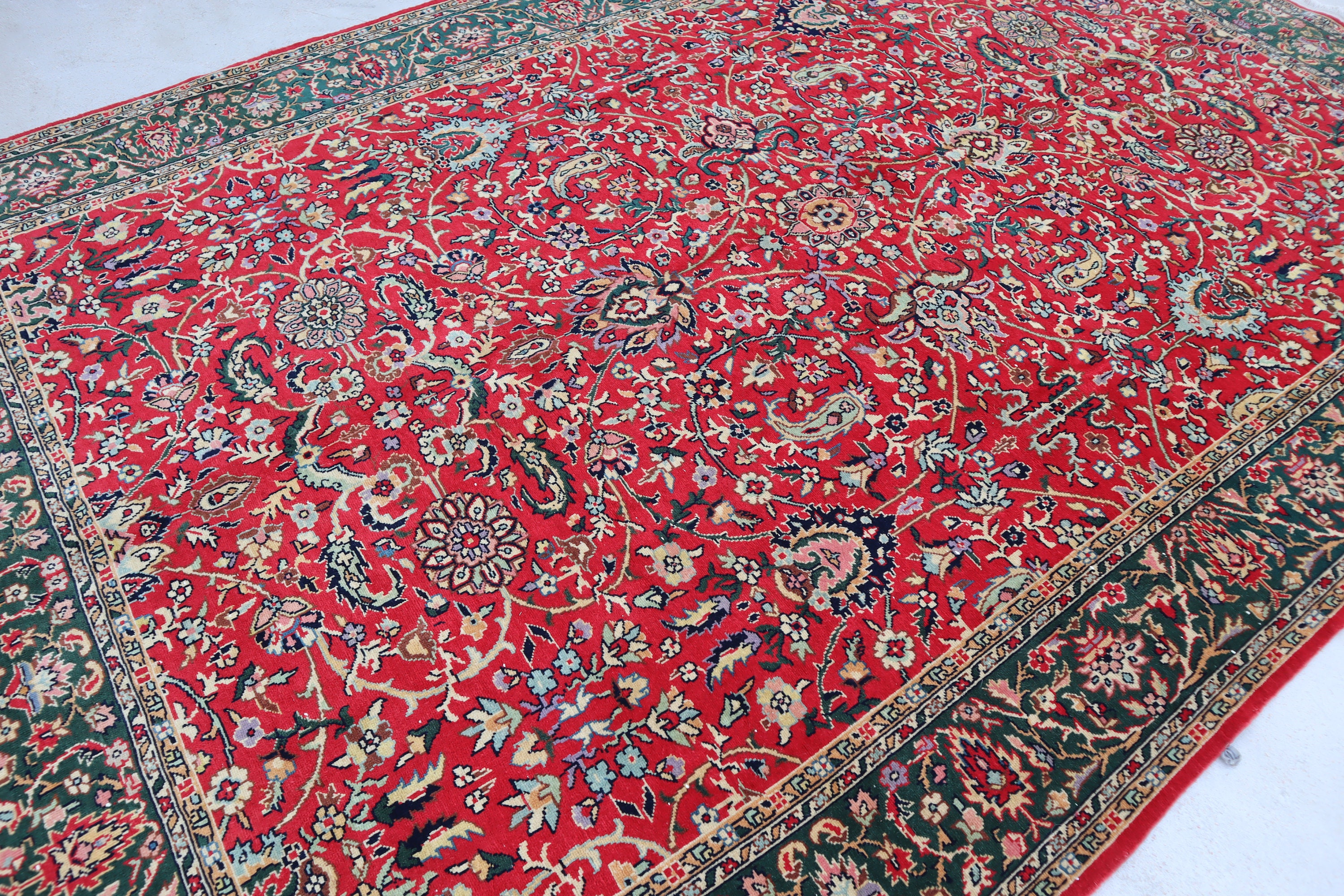 アンティークコーカサスラグ 6.6x9.8フィート/トルクメンヴィンテージ