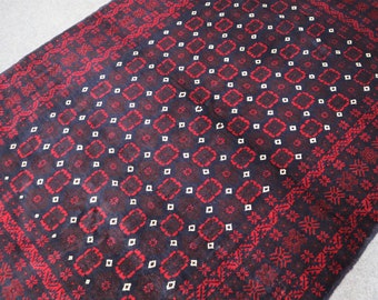 ヴィンテージ アフガン バルーチ 4.5x6.5 - アフガンアンティーク