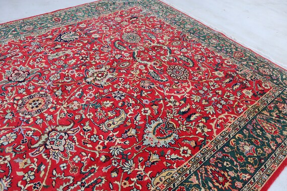 アンティークコーカサスラグ 6.6x9.8フィート/トルクメンヴィンテージ