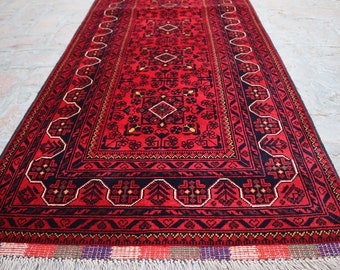 26 Ft Long Bokhara Runner Rug- 2.9x25.8 Ft Runner Rug- High Pile Soft Wool Rug- Afghan Handmade Wool Rug- Stairs Runner Rug-Aisle Runner Rug