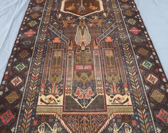 アフガニスタンデザインラグ War Rug アフガニスタン ミリタリーデザイン トライバルラグ オールド