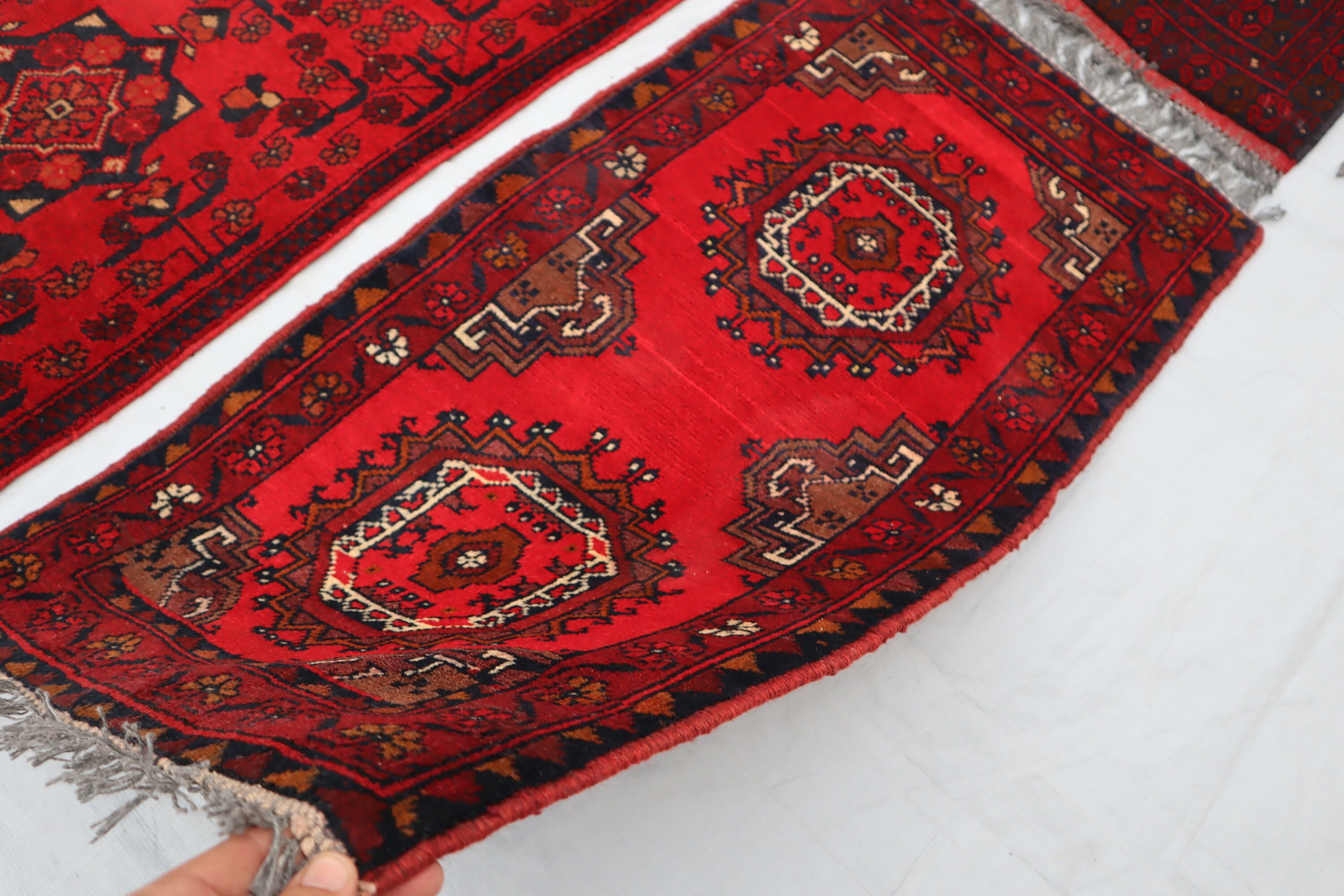 2 x 3フィートのアフガニスタン製ハンドメイド玄関マットラグ - 卸売