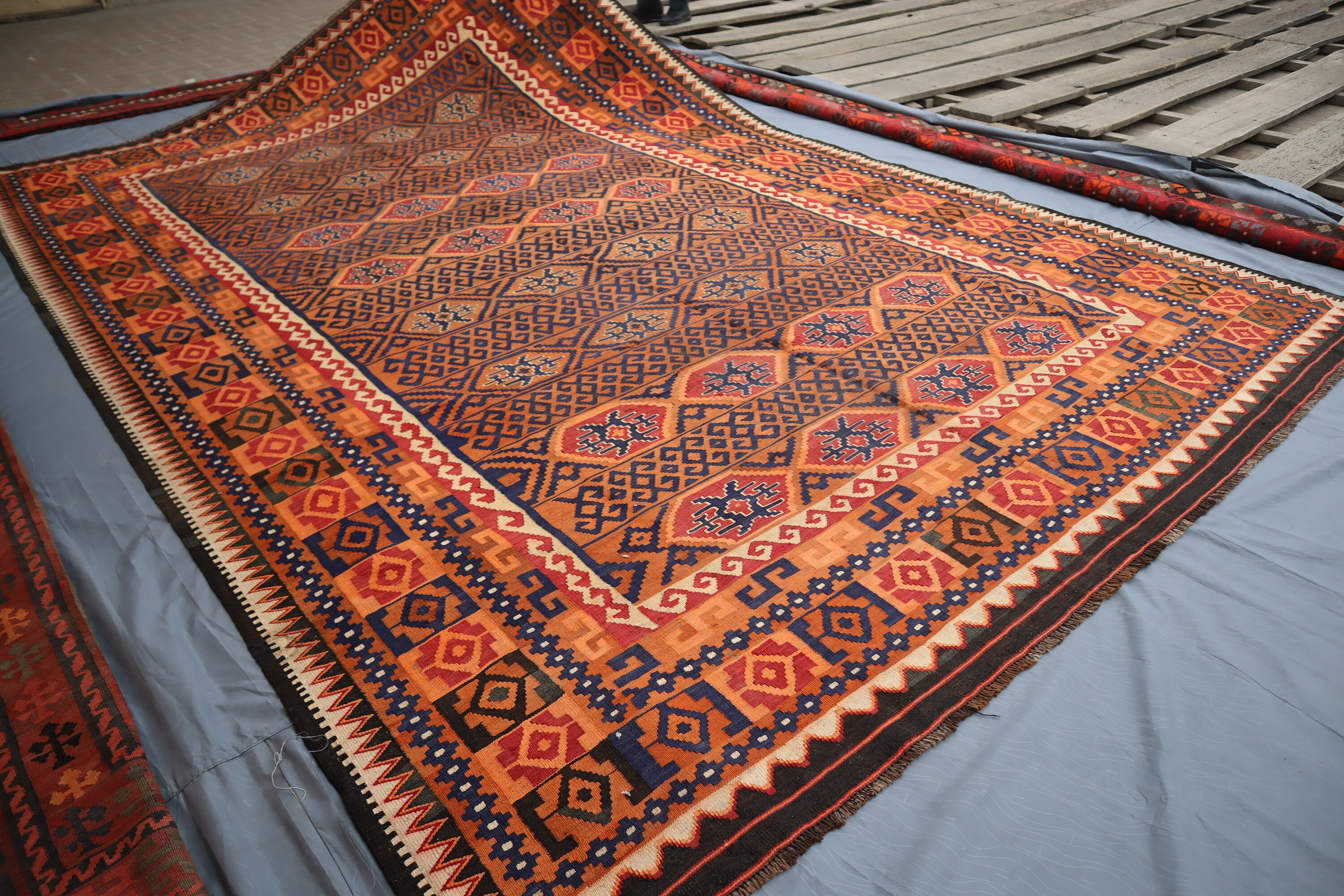 ラグ vintage rug, 214 il_fullxfull.5804189527_mt86.jpg