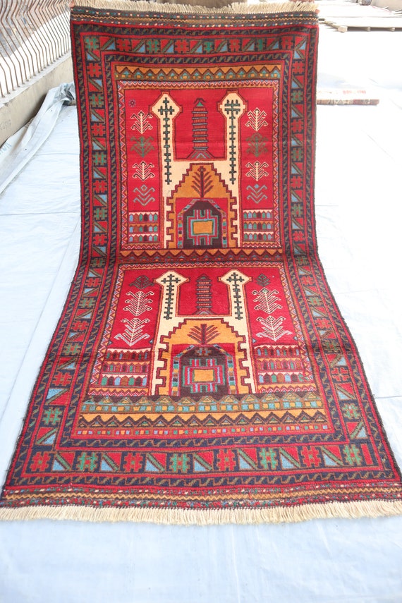 ヴィンテージラグ ビンテージラグ ラグ アフガニスタン産