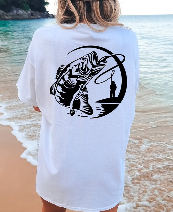 Comfort Colors T-shirt Bass Fish Shirt, Fishing Shirt, Funny