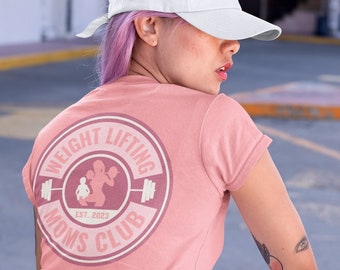 Chemise maman coupe, mamans faisant de l'haltérophilie, chemise maman musclée, cadeau pour maman, t-shirt fitness femme, chemise de sport pour femme, chemise fitness femme