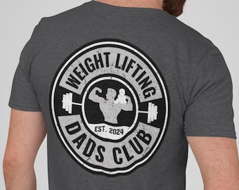 Club des papas de musculation, chemise papa, chemise de musculation drôle, cadeau papa, chemise de sport pour homme, t-shirt papa, chemise de fitness, chemise de sport