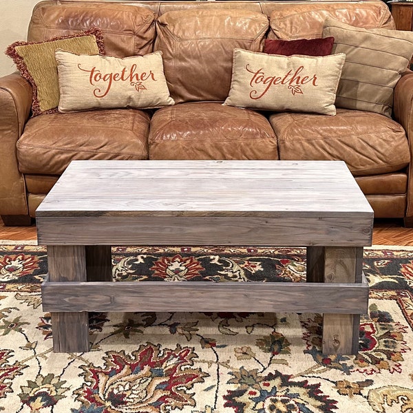 Rustic Coffee Table Etsy