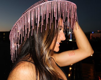 COWGIRL BARBIE Pink Rhinestone Cowgirl Hat Halloween - Etsy display picture 3