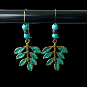 Bohemian Leaf Earrings
