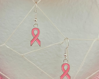 Breast Cancer Awareness Earrings