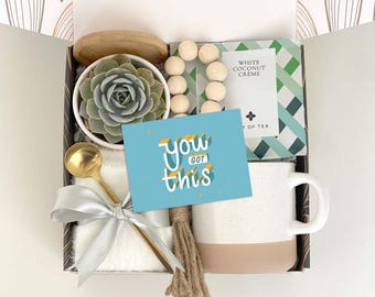 You Got This Gifts for Women, Inspiring, Motivational, Encouragement Gift Box for New Beginnings, Self Care Gift Basket, College Gifts