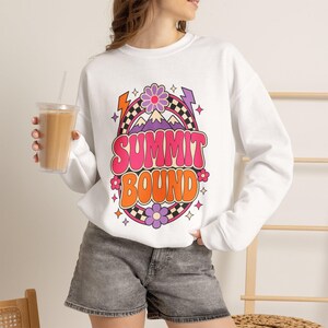 Retro Summit Bound Cheer T-Shirt, Crewneck, Hoodie