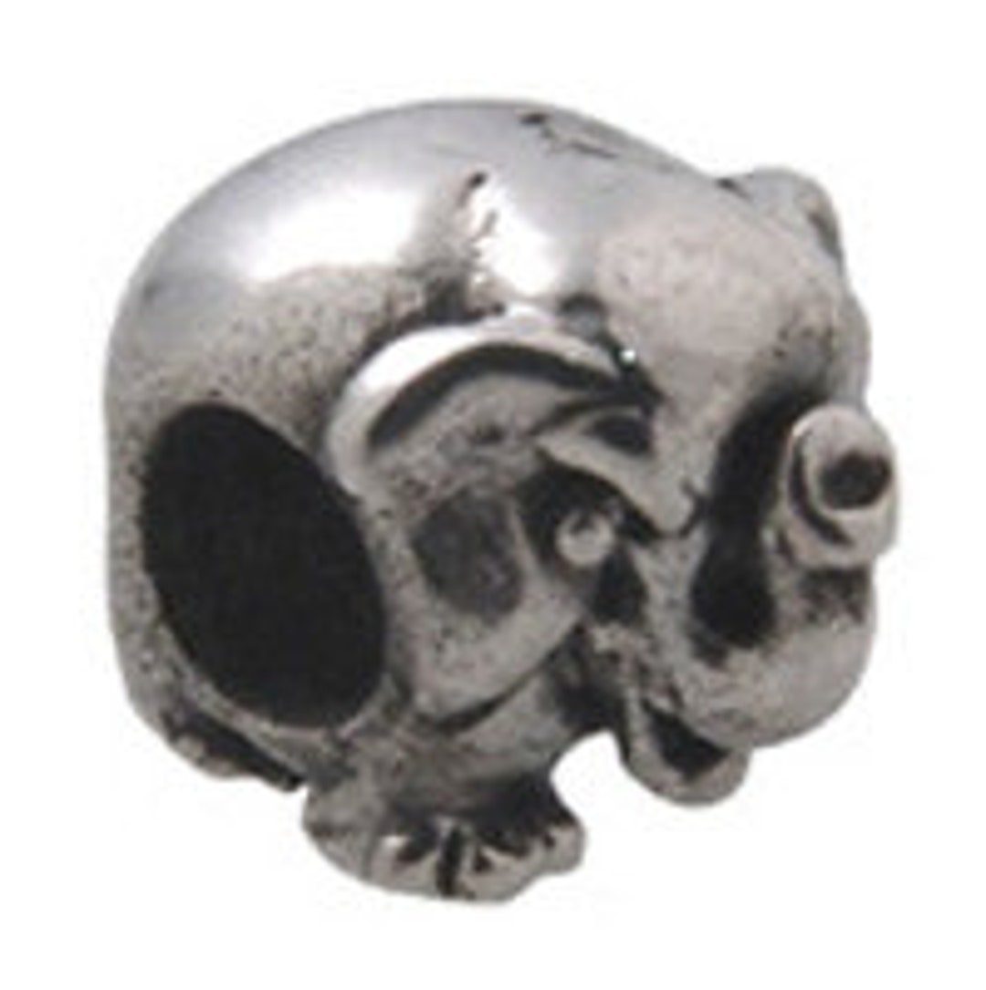 Elephant Charm Bead, Real Sterling Silver, Pandora, Zable, Chamilia