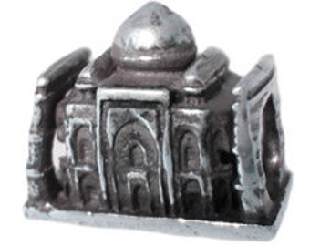 Taj Mahal Charm Bead, Echt Sterling Silber, Pandora, Zable, Chamilia, European Beads und Charms, passend für Pandora Armbänder