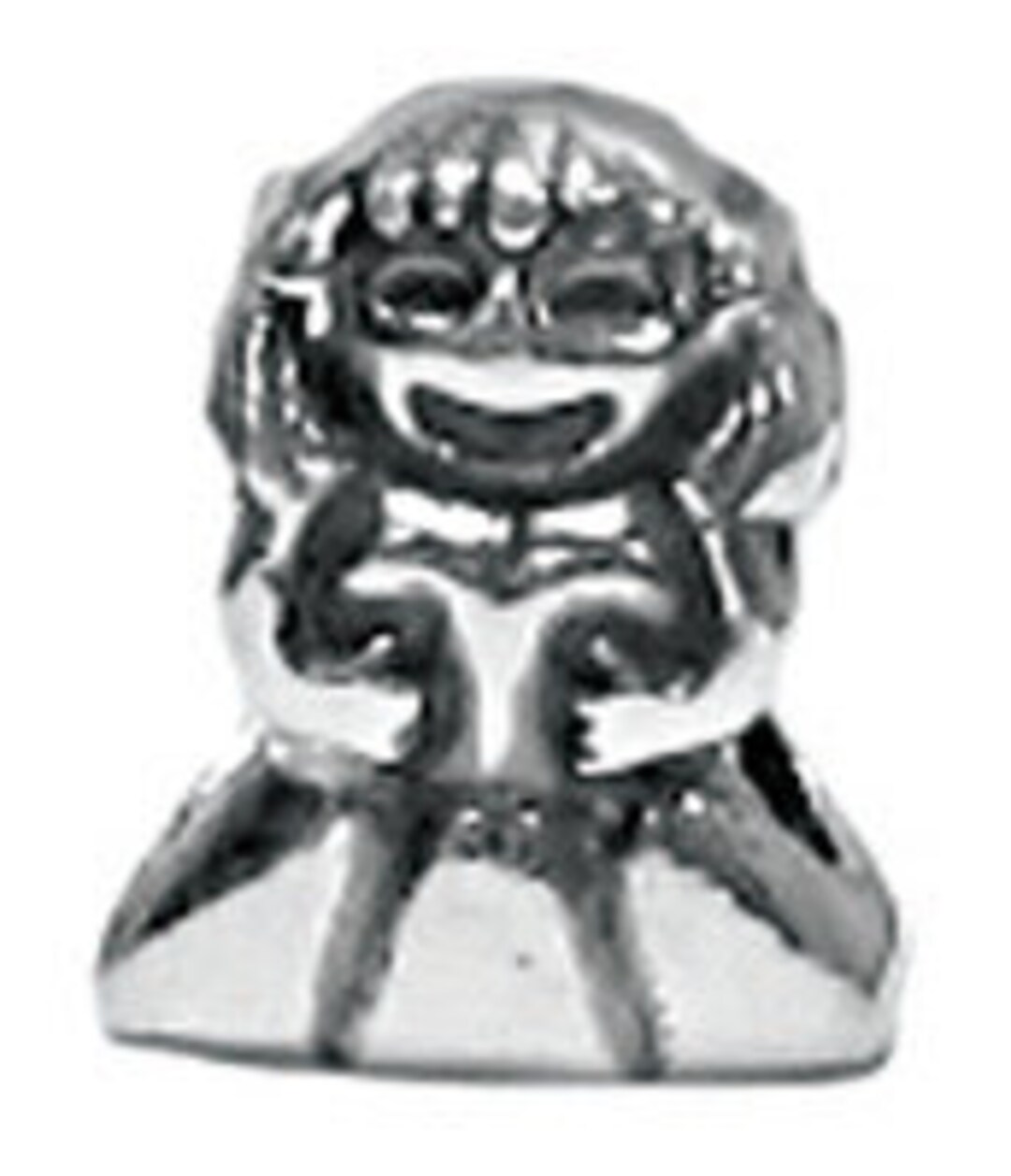 Girl Charm Bead, Real Sterling Silver, Pandora, Zable, Chamilia