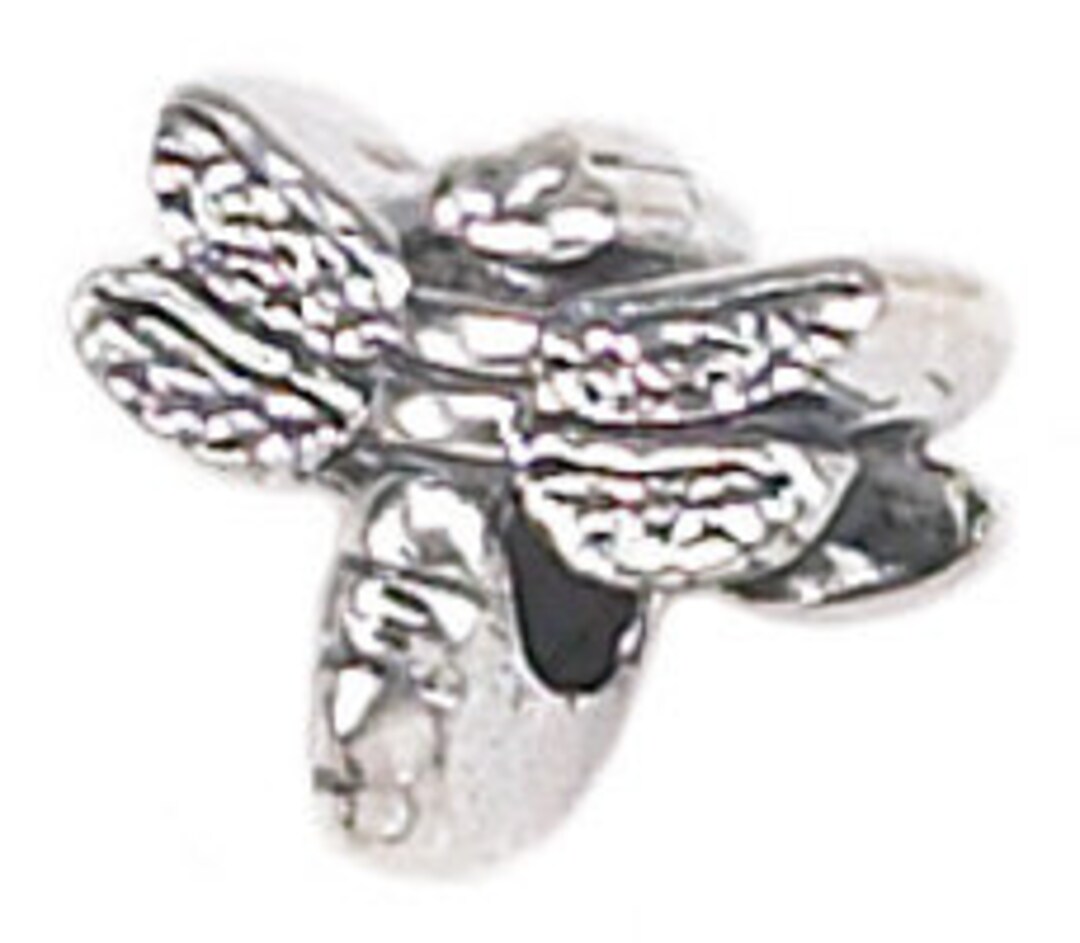 Dragonfly Charm Bead, Real Sterling Silver, Pandora, Zable, Chamilia