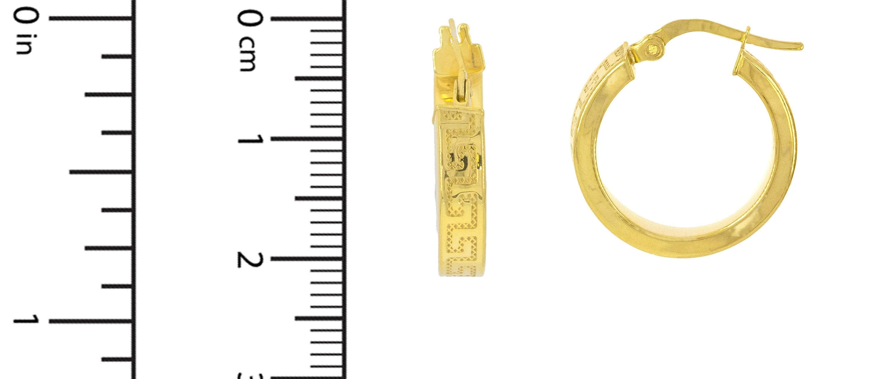 Borchie CZ Da 6 Mm. Orecchini A Bottone In Oro Placcato In Argento Sterling - Italia - Foto 10