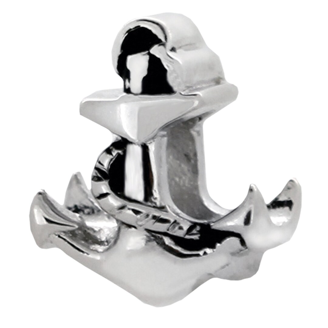 Anchor Charm Bead, Real Sterling Silver, Pandora, Zable, Chamilia