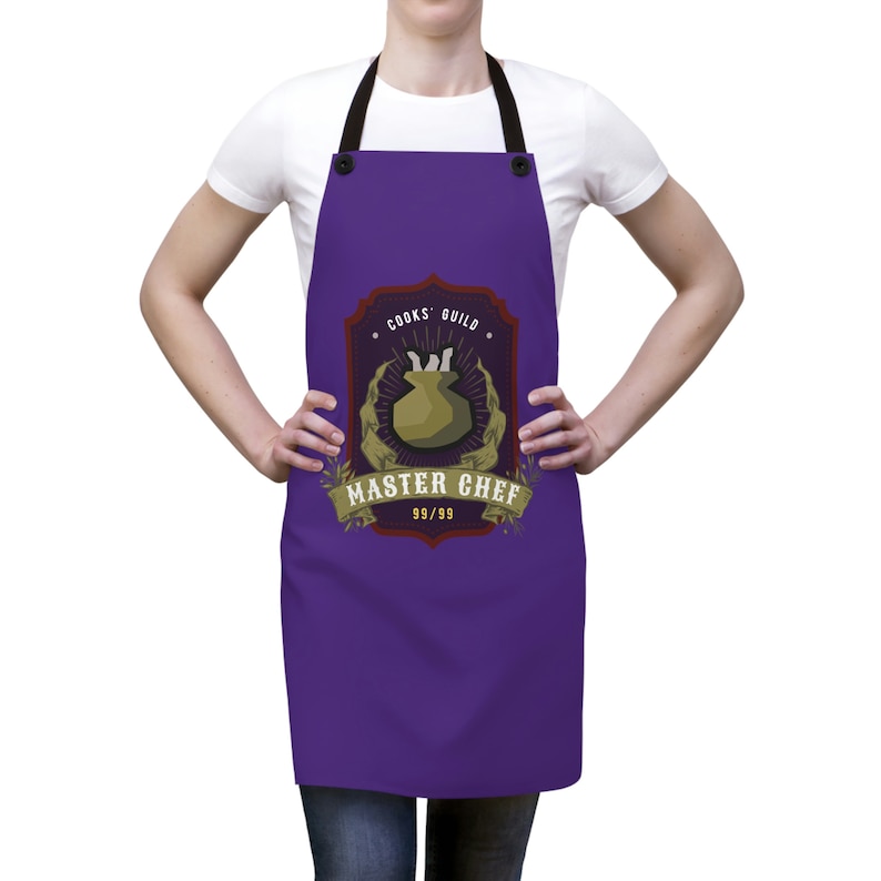 OSRS Runescape Unisex Apron Max Cooking Gift Nostalgia Gaming Geek Etsy