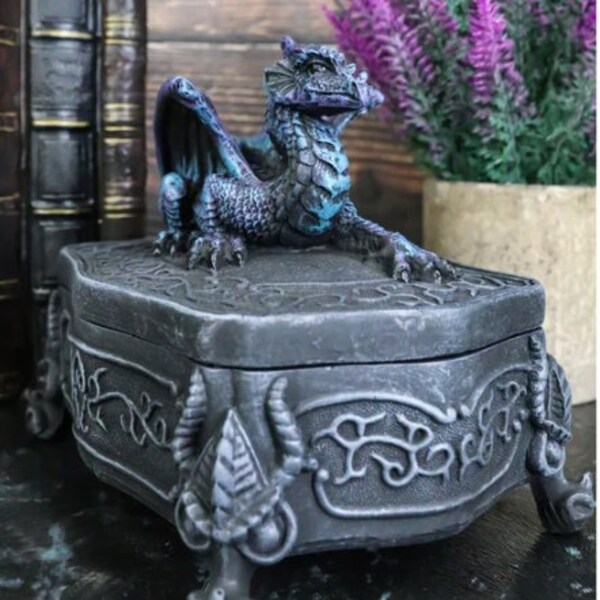 Dragon Jewelry Box Etsy