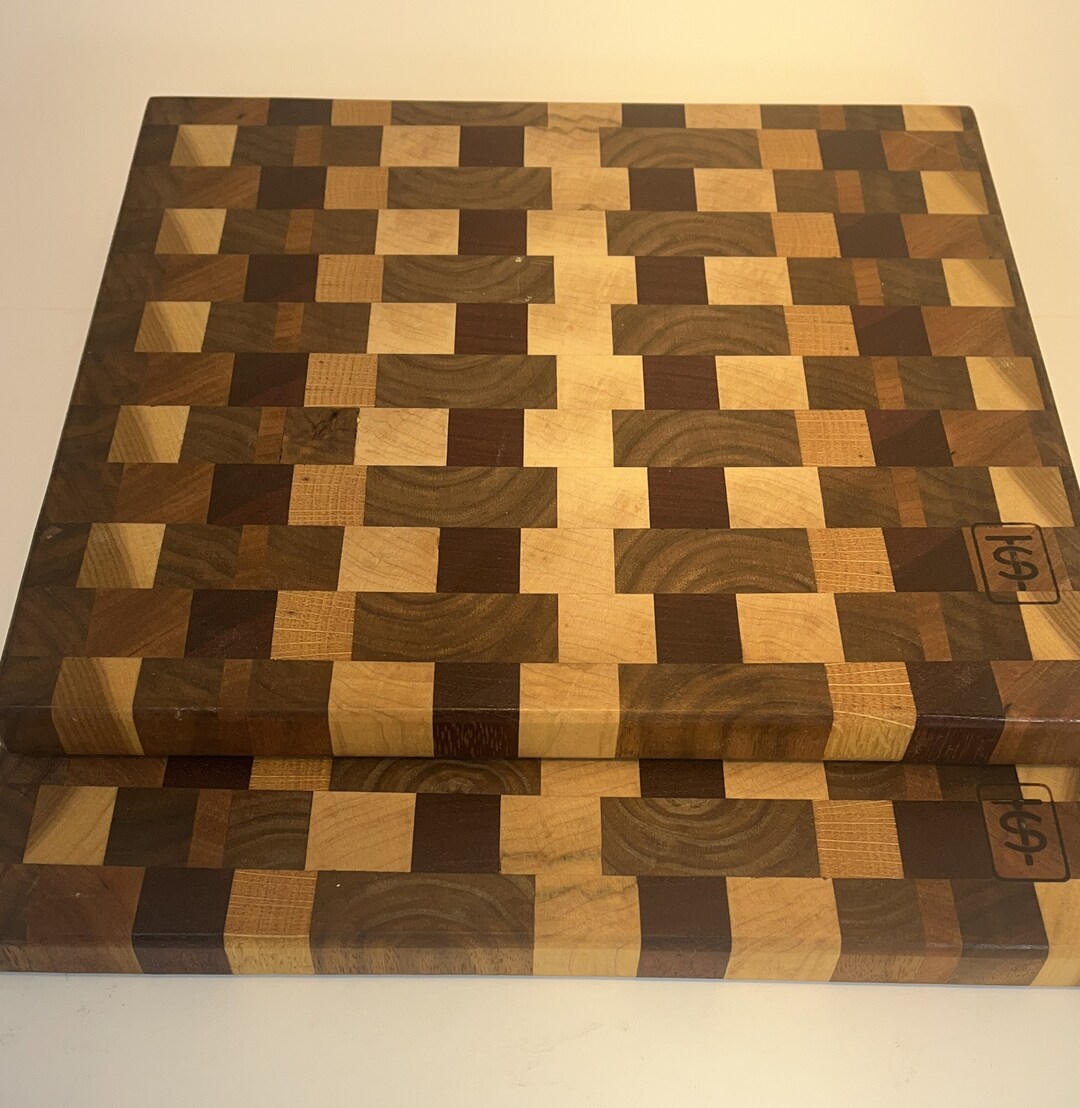 Checker Board Cutting Boards Etsy