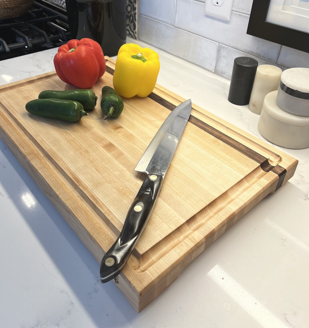 End Grain Maple Cutting Board Etsy