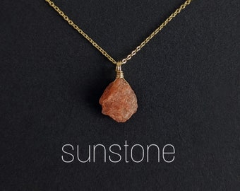 Collar de piedra solar en bruto, collar de piedra solar dorado y plateado, collar de piedras preciosas, collar con colgante de piedra solar, collar de cristal, joyería de piedra solar