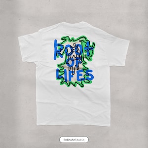 Korzeń życia | T-shirt z nadrukiem, oversize, unisex