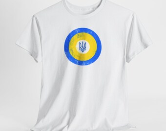 Ukrainian Trident - Unisex Heavy Cotton Tee