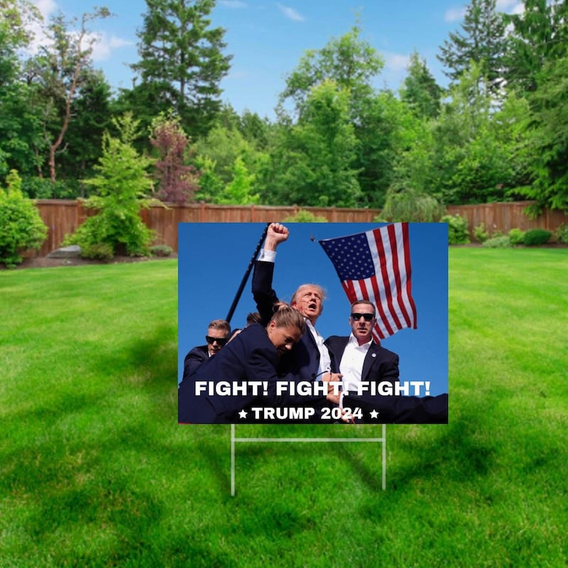 Large Trump Vance Yard Sign Etsy