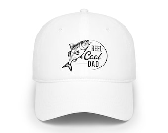 Reel Cool Dad Cap | Cap | Fishing Hat | Father's Day Gift | Dad Fishing Hat | Christmas Gift