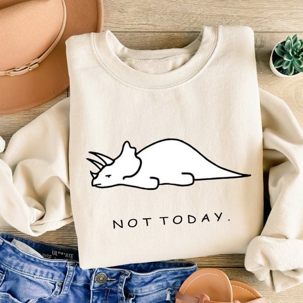Not Today Shirt, Sarcastic Shirt, Funny T-Shirt, Hilarious Tee, Not Today Shirt, Gift for Friend, Lazy Shirt, Annoyed T-shirt