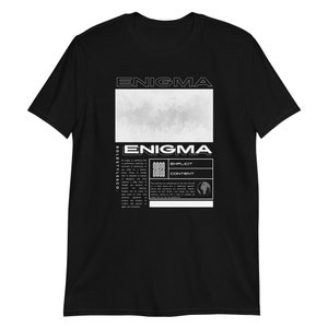 T-shirt unisexe à manches courtes Enigma