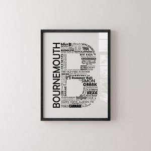 Letter Print - British Art - Typographic Print - Initial Art - Custom Letter Print - Personalised Letter - Custom Initial Print