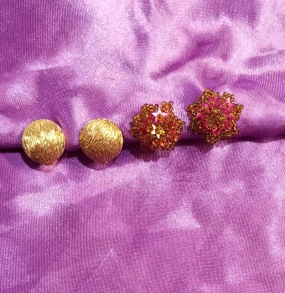 Vintage Clip on and Screw on Earrings