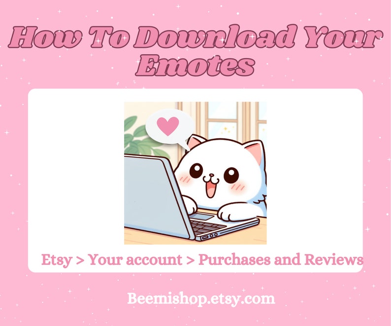 White Brown Cat Love Heart Siamese Kitten Red Eyes Kawaii Twitch