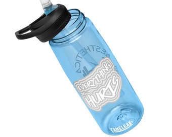 Everything Hurts Water Bottle