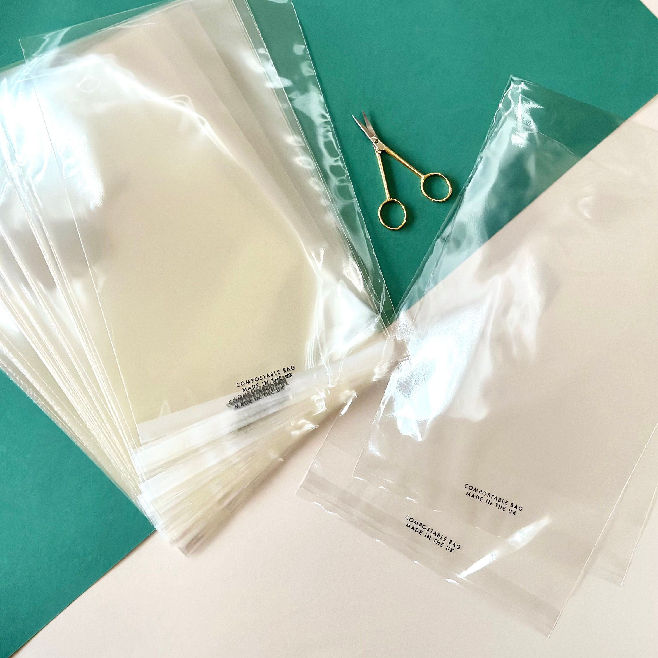 A4 Biodegradable / Compostable Cello Bags 220x300mm Etsy UK