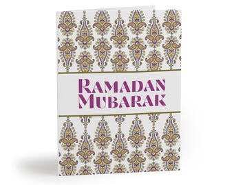 Ramadan Mubarak Greeting Card